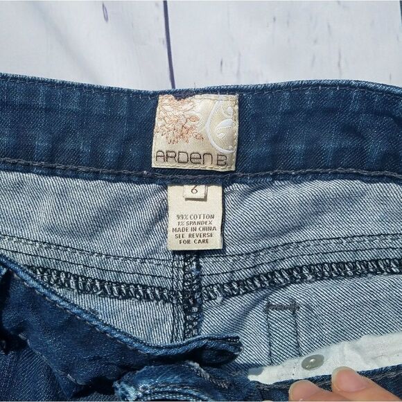 Arden B jeans straight leg size 6 - Picture 5 of 5